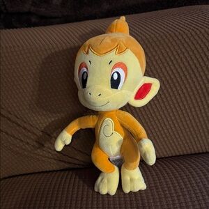 Jazwares 8-inch Chimchar Pokémon plush toy
